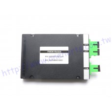 102FWDM FWDM1分2光纖分波器(盒式) FWDM 盒式光纖分波器 波分OADM 無源波分 一路二出 分光器 波分複用器 可以選擇波長 客製化